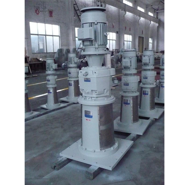 Trattamento delle acque reflue con miscelatore con ingresso dall'alto con controllo preciso