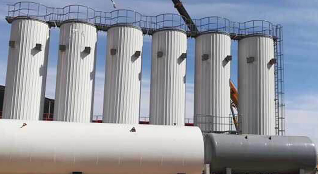 Stazione di miscelazione dell'asfalto